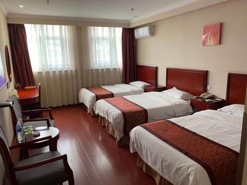 Greentree Inn Jiangsu Yancheng Dongtai Honglan Road Pedestrian Street Express Hotel Ngoại thất bức ảnh