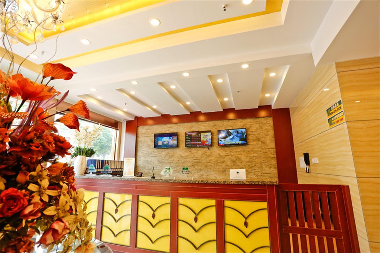 Greentree Inn Jiangsu Yancheng Dongtai Honglan Road Pedestrian Street Express Hotel Ngoại thất bức ảnh