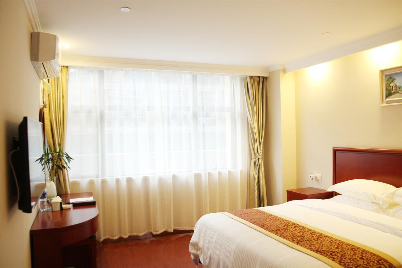 Greentree Inn Jiangsu Yancheng Dongtai Honglan Road Pedestrian Street Express Hotel Ngoại thất bức ảnh