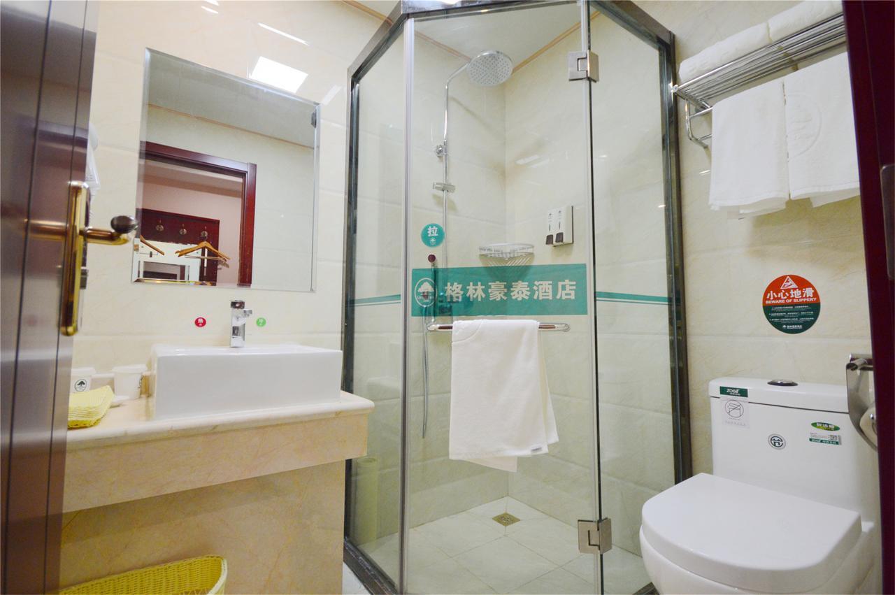 Greentree Inn Jiangsu Yancheng Dongtai Honglan Road Pedestrian Street Express Hotel Ngoại thất bức ảnh