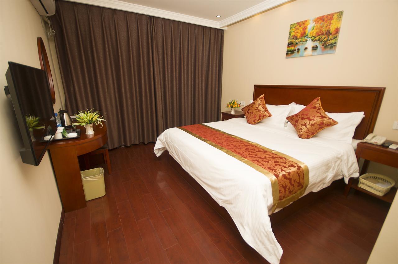 Greentree Inn Jiangsu Yancheng Dongtai Honglan Road Pedestrian Street Express Hotel Ngoại thất bức ảnh